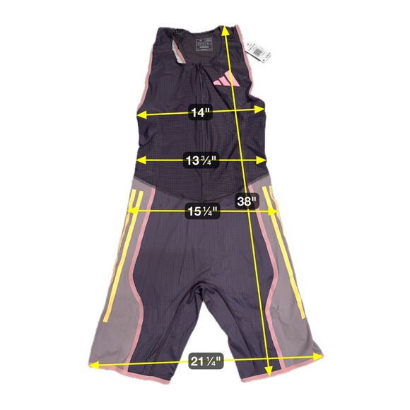 Adidas 2024 Pro Elite Sleeveless Running Suit Speed Sprint IN1131 Men’s Medium - Picture 2 of 8